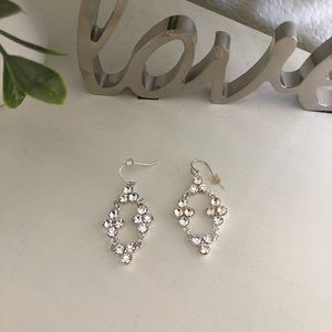 WHBM Rhinestone Earrings